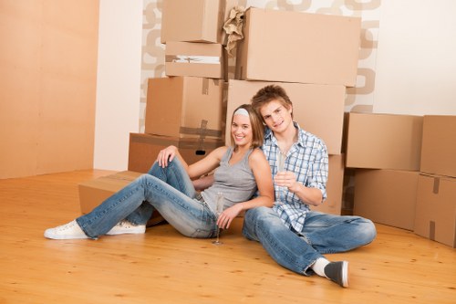 Moving team planning a house removal in Uxbridge