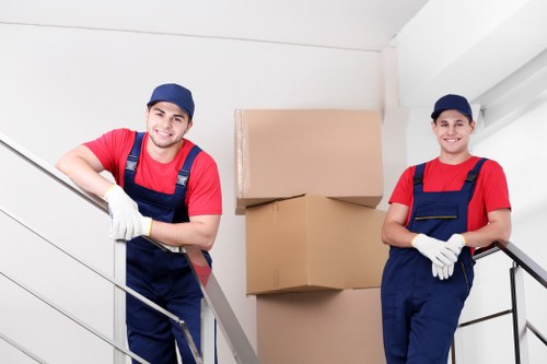 Man and van removals service helping with a local move in Uxbridge
