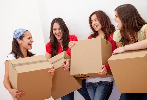 Man With Van Uxbridge pricing explained with moving boxes and van loading