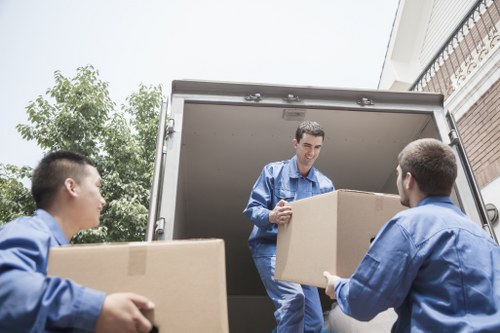 House movers planning a residential move in Uxbridge