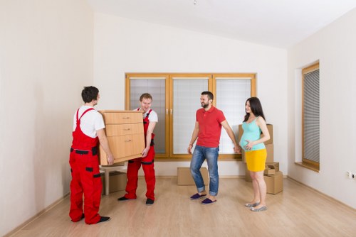 Man With Van Uxbridge team preparing a safe move with protective planning
