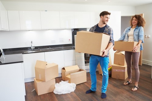 Example Uxbridge flat and student move pricing with van service