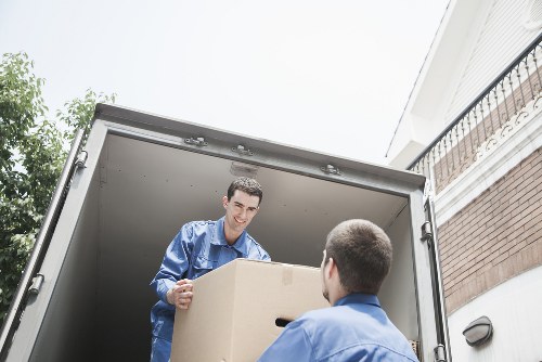 Truck loading for a move in Uxbridge with parking and access considerations